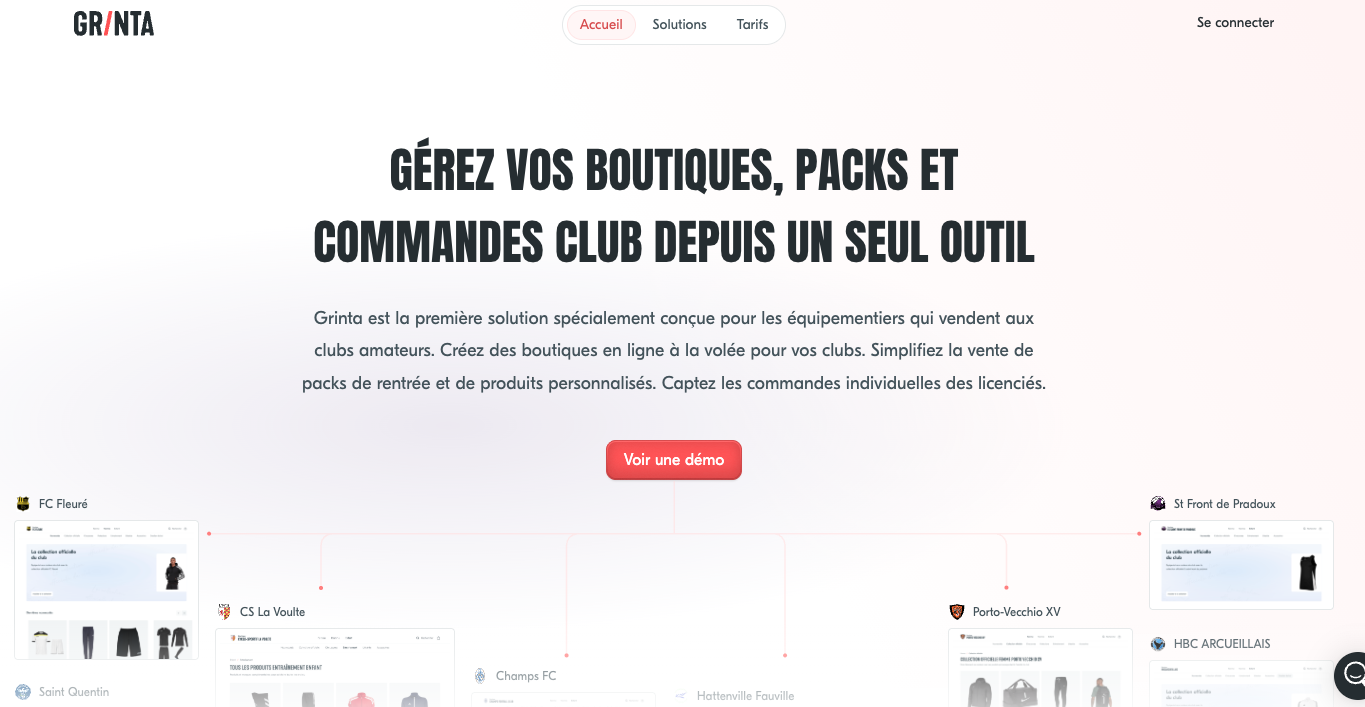 Grinta — comparateur de prix équipement sportif